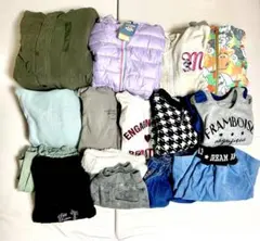 子ども服まとめ売り 150 ・160女の子（アウター・パンツ・パーカー）