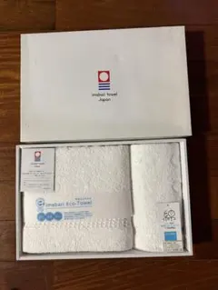今治タオル エコタオル 2枚セット ギフトボックス入り