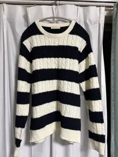 ボーダー ニット