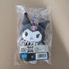 タイトーくじ　侍ジャパン✕サンリオ　D賞カラビナ付きマスコット応援ver.クロミ