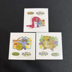 ポケモンパンシール　3点セット