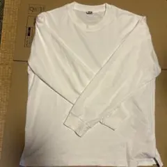 UNIQLO U ホワイト 長袖 Tシャツ L