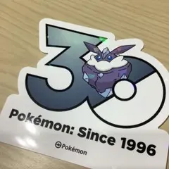 ポケモン 30周年記念 ホログラムステッカー メレシー