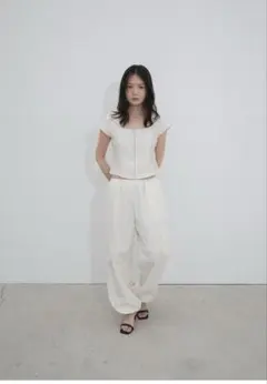 OHOTORO Nylon Pants ホワイト