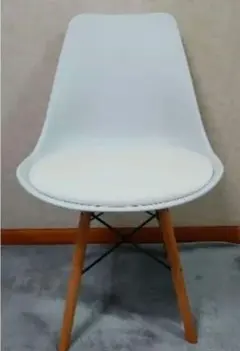 イームズ風　シェルチェア 北欧風　リビングチェア　ダイニングチェア木製脚付き