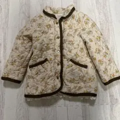 Biquette 花柄キルティングジャケット 110㎝