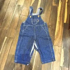 【ミキハウス】デニムオーバオール　90㎝