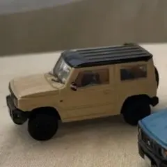 ミニチュア　ジムニーセット ベージュ・ブルー