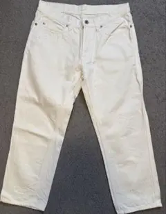 BEAMS ビームス　メンズ　サイズ31 ホワイトデニムパンツのサムネイル