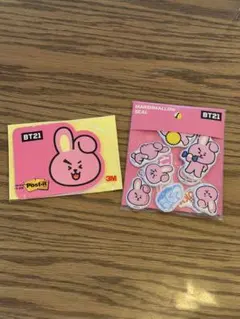 BT21 COOKY ポストイット マシュマロシール セットのサムネイル