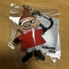 무민 리틀 미이 봉제 인형 키 체인 카라비나 포함