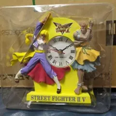 ストリートファイター II V フィギュア付き時計