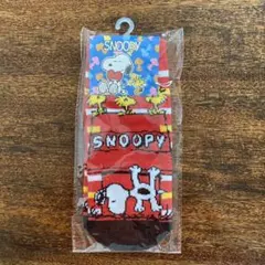 ［未開封］スヌーピー　レッド靴下　19〜24cm