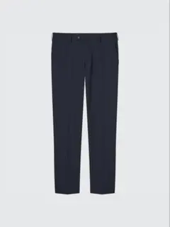 UNIQLO ユニクロ 感動パンツ/ライト ネイビー　裾上げ77cm