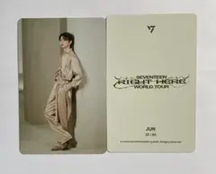 セブチ right here ランダムトレカ ジュン 22