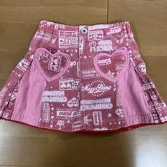 メゾピアノ ハートスカート 110