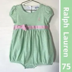 Ralph Lauren ロンパース　オール 9M 75 (70-80)
