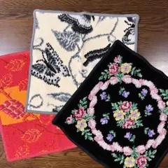 【新品未使用】feiler フェイラーハンカチ　3枚