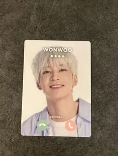 ※12/20終了 【最終値下げ】セブチ ウォヌ HANABI もしもしカード