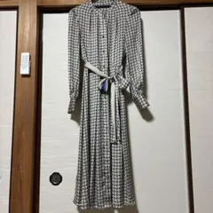 26年 現行品 アナイ ANAYI ライトデニムタック シャツワンピース 36