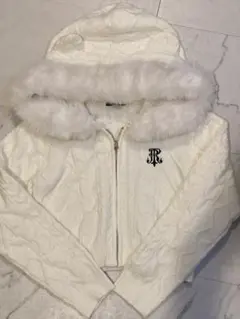 TRAVAS TOKYO ファーケーブルニット