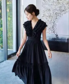 ワンピース laubeblanc pleatscollar chiffondress 2026年最新】l'aube blanc pleats collar chiffonの人気アイテム