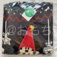 未使用《ディズニー》セーター リルリンリン ミッキー 紺 M〜L クリスマス