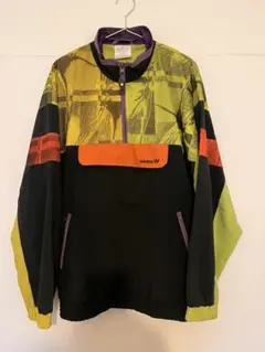 90s adidas ナイロン ハーフジップ vintage/古着/アノラック
