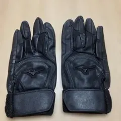 MIZUNO バッティング手袋両手　ブラック