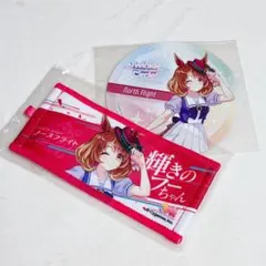 ウマ娘　ノースフライト　リアルガチャ　応援タオル　アニカフェ　コースター