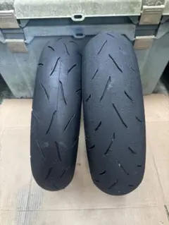 送料込み室内保管 中古DUNLOP KR410 前後セット JP250等7 - メルカリ