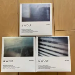 【新品未使用】【3個セット】&wolfUVリキッドファンデーション002 003