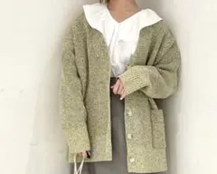 ♡即購入OK♡ LOWRYS FARM ニットカーディガン Fサイズ