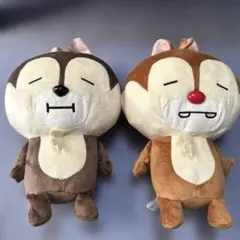 ディズニー　チップとデール ぬいぐるみセット