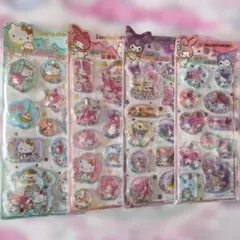 サンリオ　水シール　ウォーターシール4枚セット　【海外正規品・ライセンス】