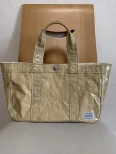 ⭐︎おすすめ美品⭐︎PORTER 吉田カバン PVC加工　トートバッグ ベージュのサムネイル