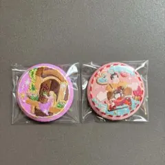 ディズニーキャラクター　刺繍缶バッジ