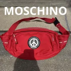 MOSCHINO ショルダーバッグ レッド　モスキーノ　ジェレミースコット MOSCHINO ショルダーバッグ レッド モスキーノ ジェレミースコット