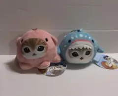 モフサンド　海の生き物にゃん　おかおマスコット　2個