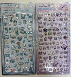 【正規品】カミオジャパン　プチドロップステッカー　２枚セット
