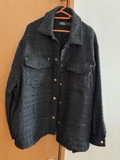 【最終お値下げ】ZARA ザラ　アウター　ジャケット　ブラック