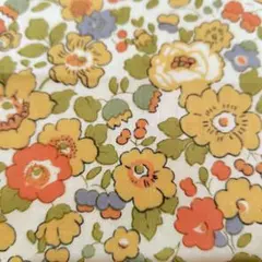 リバティ　タナローン　ベッツィ　オレンジイエロー　約97✕75cm