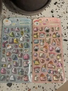 オバケーヌ　ボンボンドロップシール　2枚セット　① ポップ