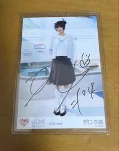 2025年最新】野口衣織 チェキ 直筆の人気アイテム - メルカリ