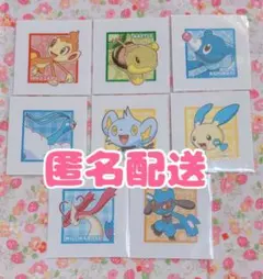 ポケモン ポケモンパン デコキャラシール パウンドケーキ 8枚セット