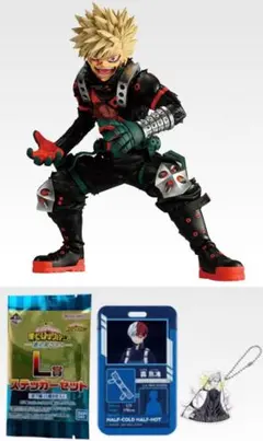 【新品未開封/５点セット】１番くじB賞 爆豪勝己+ L賞×２+K賞+I賞