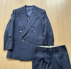 未使用タグ付き】THE SUITS ダーバン BB6 ダブルスーツ 濃グレー