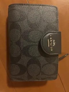 COACH ブラック 二つ折り財布