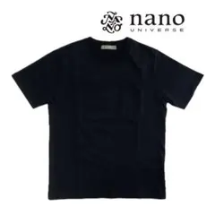 nano universe ポケット付き Tシャツ ブラック Sのサムネイル