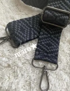 新品✨バッグ付け替えショルダーストラップのみ❤️スマホショルダー⭐️ダイヤグレー